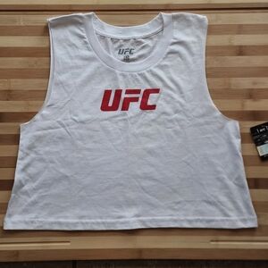 Womens UFC Crop Top Shirt Size Small